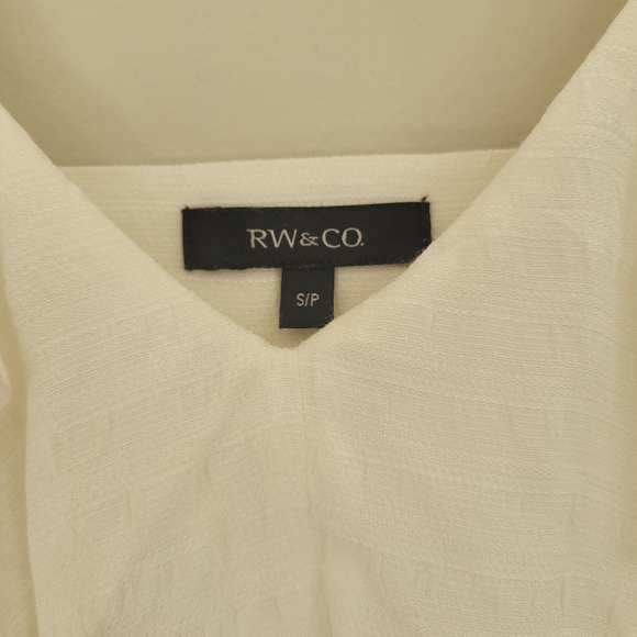 Off White Flutter Sleeve Open Back Maxi Dress, bridal shower, rehearsal dress - Picture 5 of 5